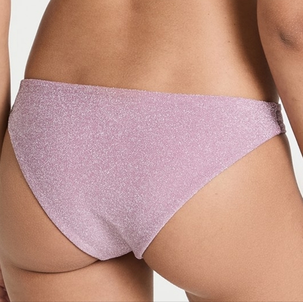 NWT Good American Women Sparkle Better Bikini Bottom Swim sz 7/4XL